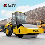 10 Tonns Hydraulisk Vibrasjonsrulle med enkelt trommel med Weichai-motor